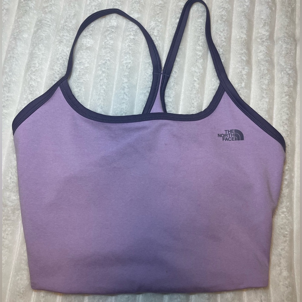 North Face Tank Purple